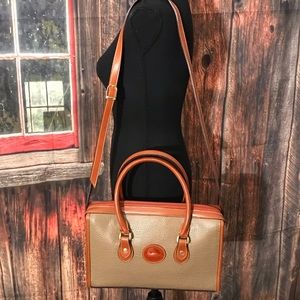 Sold on CP NWOT Vintage Dooney & Bourke All-Weather Leather Satchel Shoulder Bag